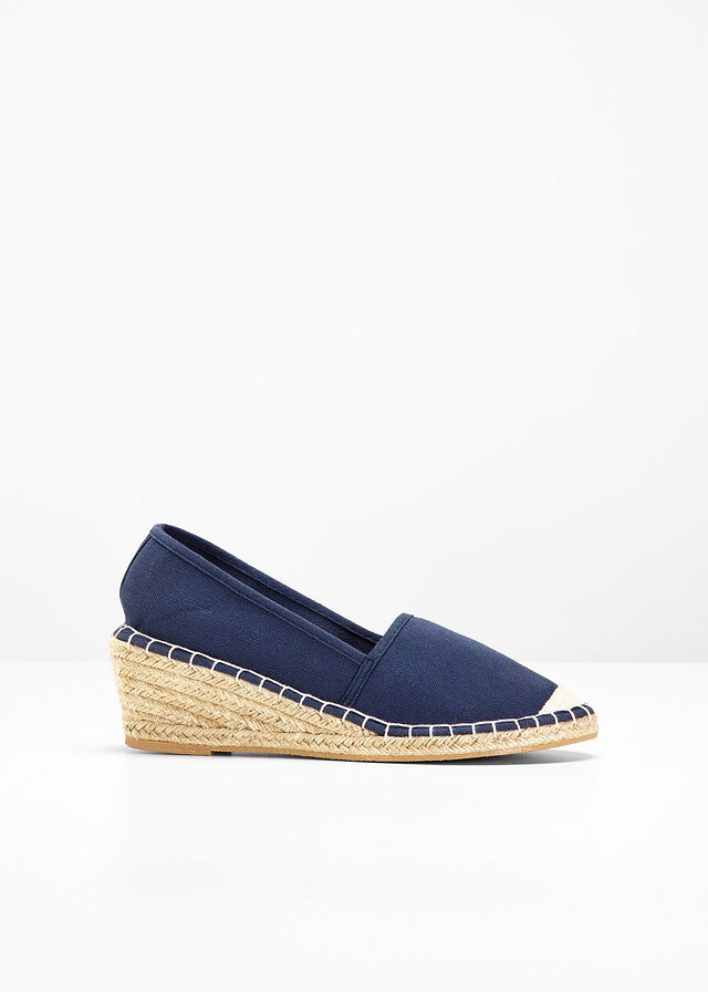 B.P.C szare espadryle na koturnie 40