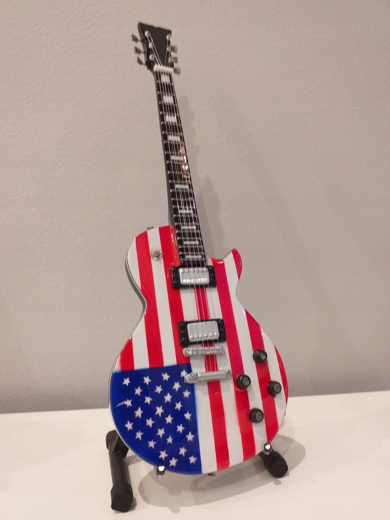 MINI GITARA / MINIATURKA GITAR Aerosmith American