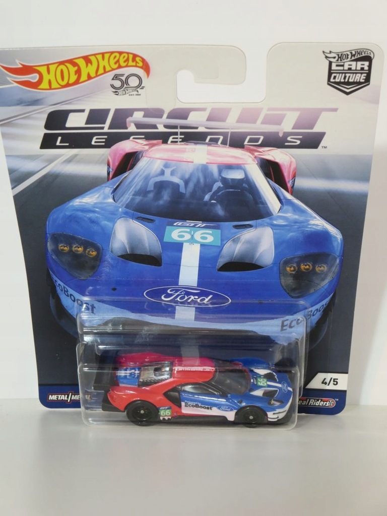 Hot Wheels 1:64 Circuit Legends - Ford GT Race 16