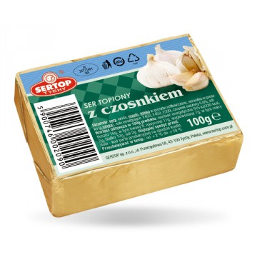 Sertop Kostka Topiona Z Czosnkiem 100g