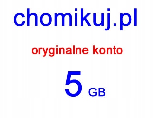 5 Gb Chomikuj Bezterminowo Oryginalne Konto 8921482426 Oficjalne Archiwum Allegro - robux chomikuj