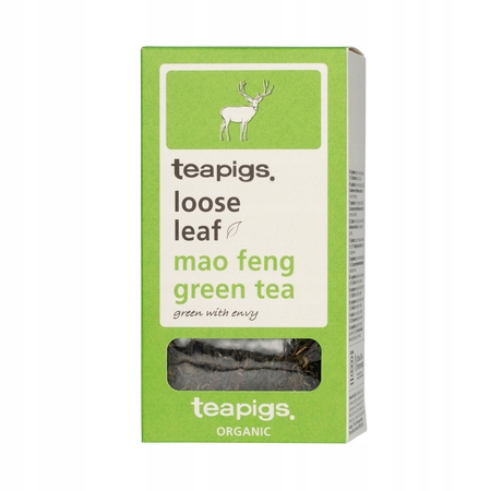 Herbata zielona liściasta organiczna TEAPIGS 75 g