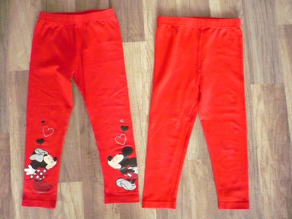 Legginsy 2 szt. MINNIE DISNEY 92/98 + 2szt. gratis