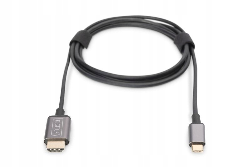 Kabel adapter HDMI 4K 30Hz na USB Typ C 3.1 metalo