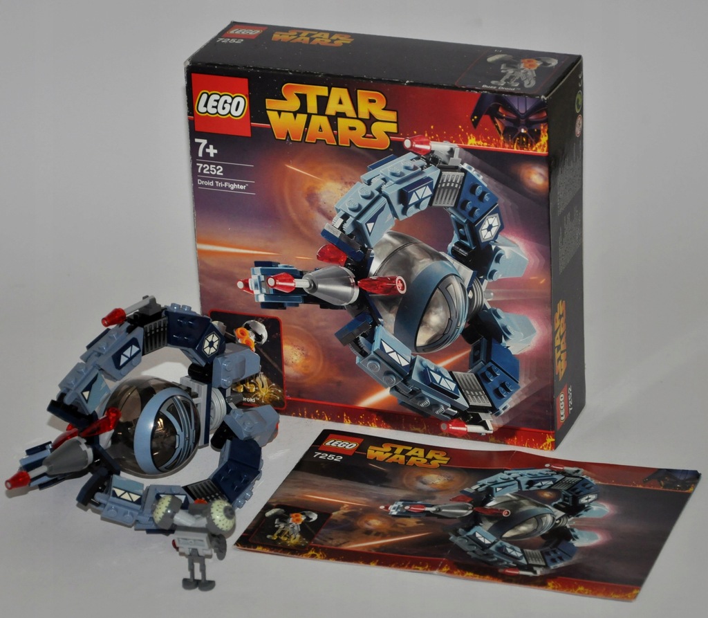 Lego Star Wars Droid Lego Droid Tri Fighter 7252 Droid Tri-fighter
