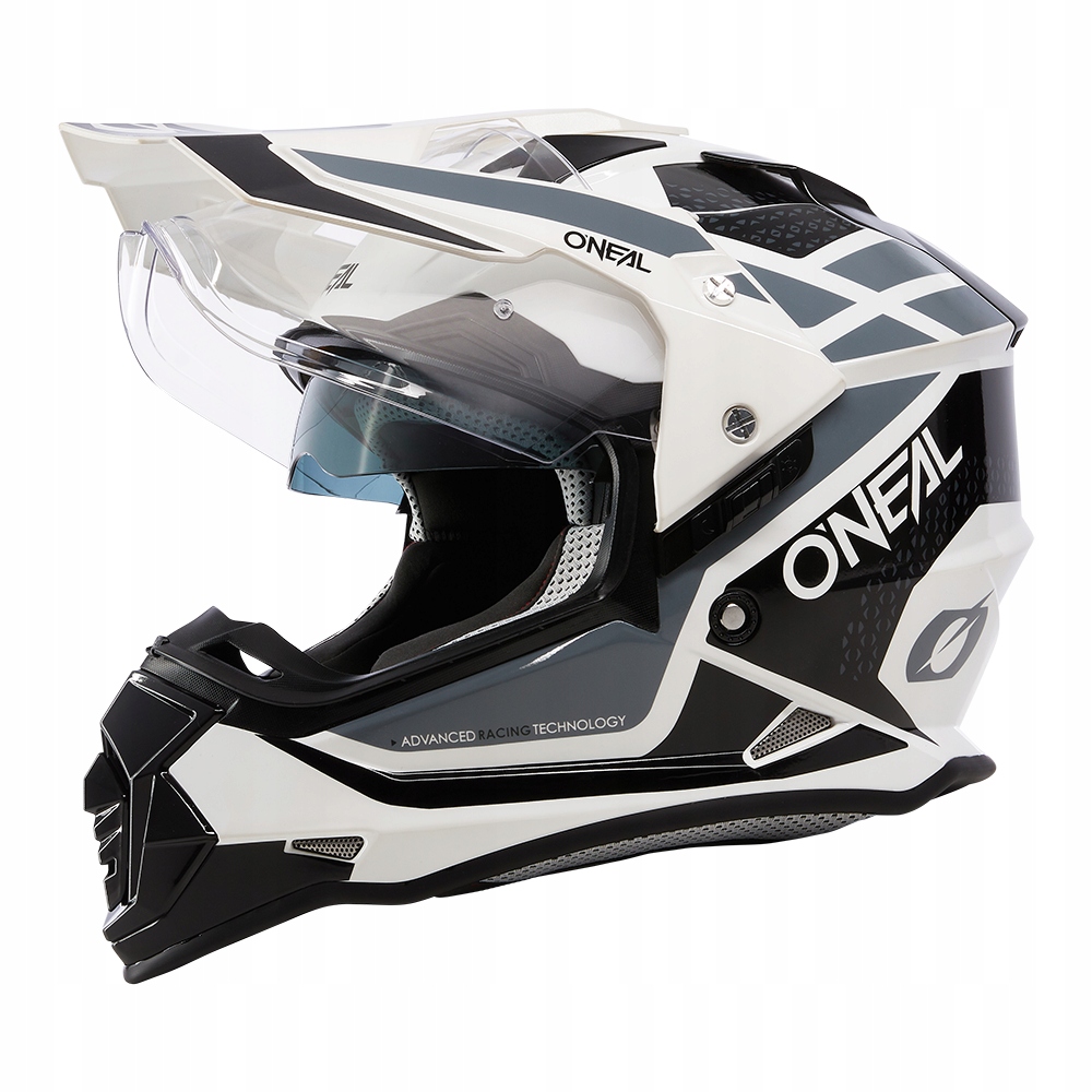 O'NEAL KASK SIERRA WHITE BLACK GREY BIAŁY CZARNY SZARY ROZMIAR XL