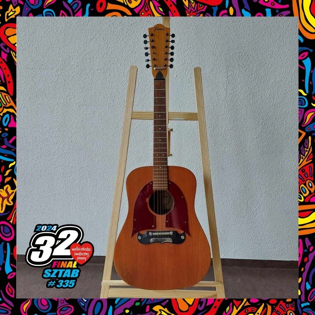 Dwunastostrunowa gitara akustyczna Framus