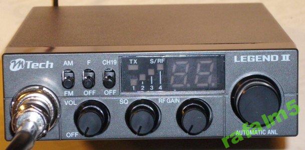 CB Radio M-Tech LEGEND II na bazie UNIDEN 520 FV