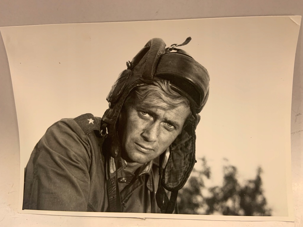 JANUSZ GAJOS JAKO JANEK W FILMIE CZTEREJ PANCERNI I PIES FOTOS 15,8 X 11 CM