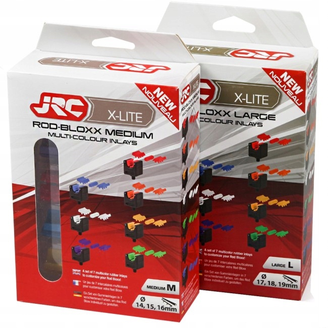 JRC X-Lite Rod Block Large Kolorowe wkładki
