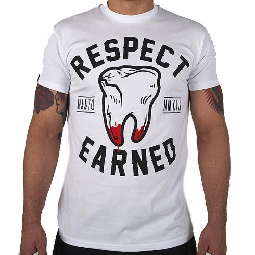 Manto T-shirt Respect Biały XL