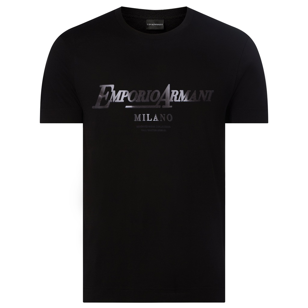 EMPORIO ARMANI luksusowy męski t-shirt MILANO 2021