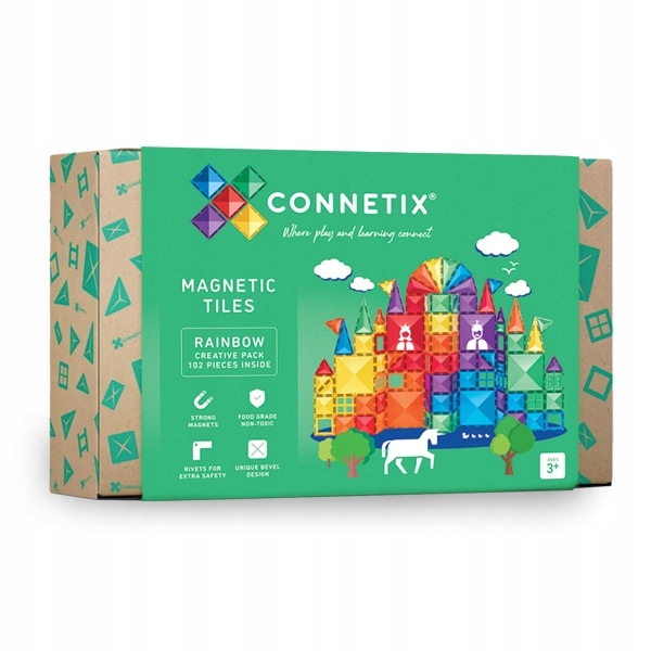 Klocki magnetyczne Connetix Creative Pack 100 el.