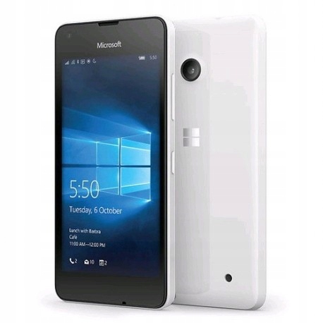 Smartfon Microsoft Lumia 550 BIAŁY 8 GB GW. 3M.