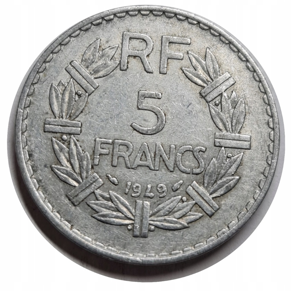5 frank 1949 Francja