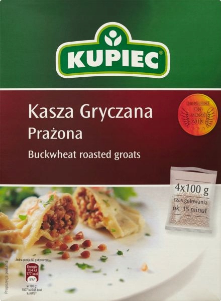 KUPIEC KASZA GRYCZANA PRAŻONA 400 G