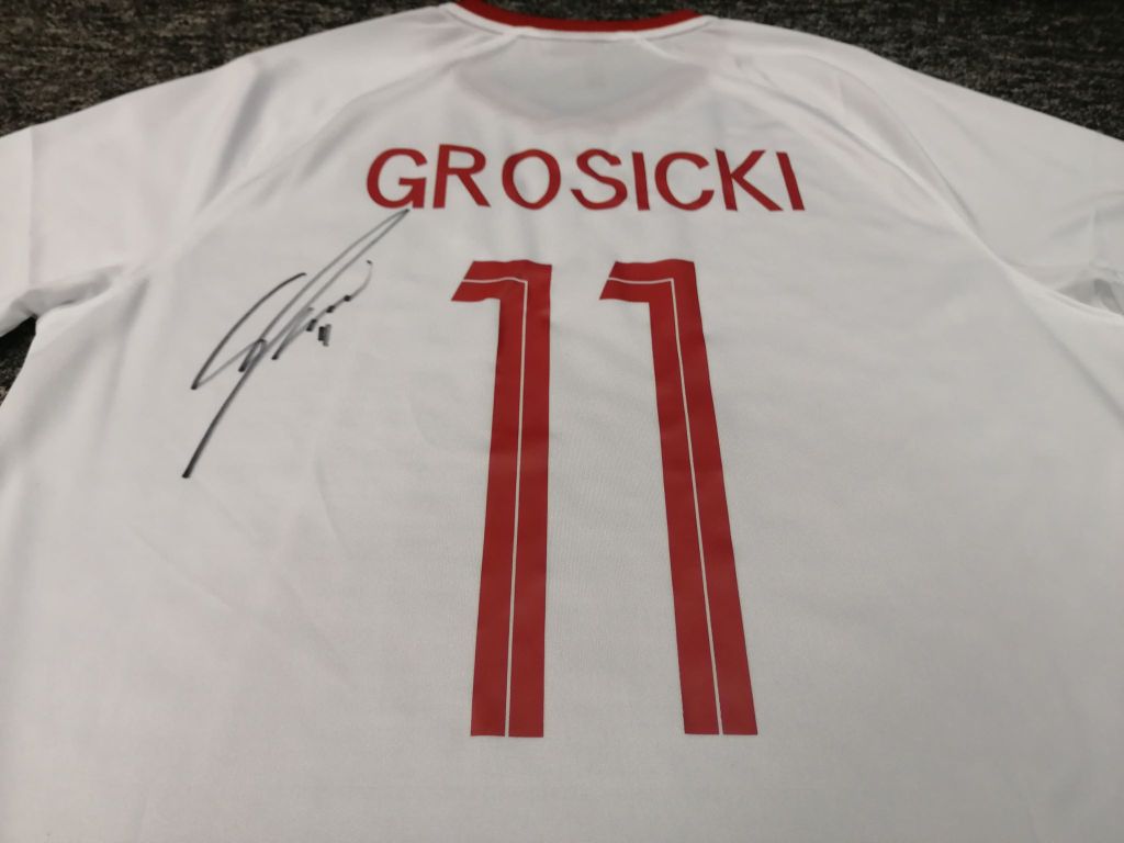 Grosicki - koszulka (POL) z autografem