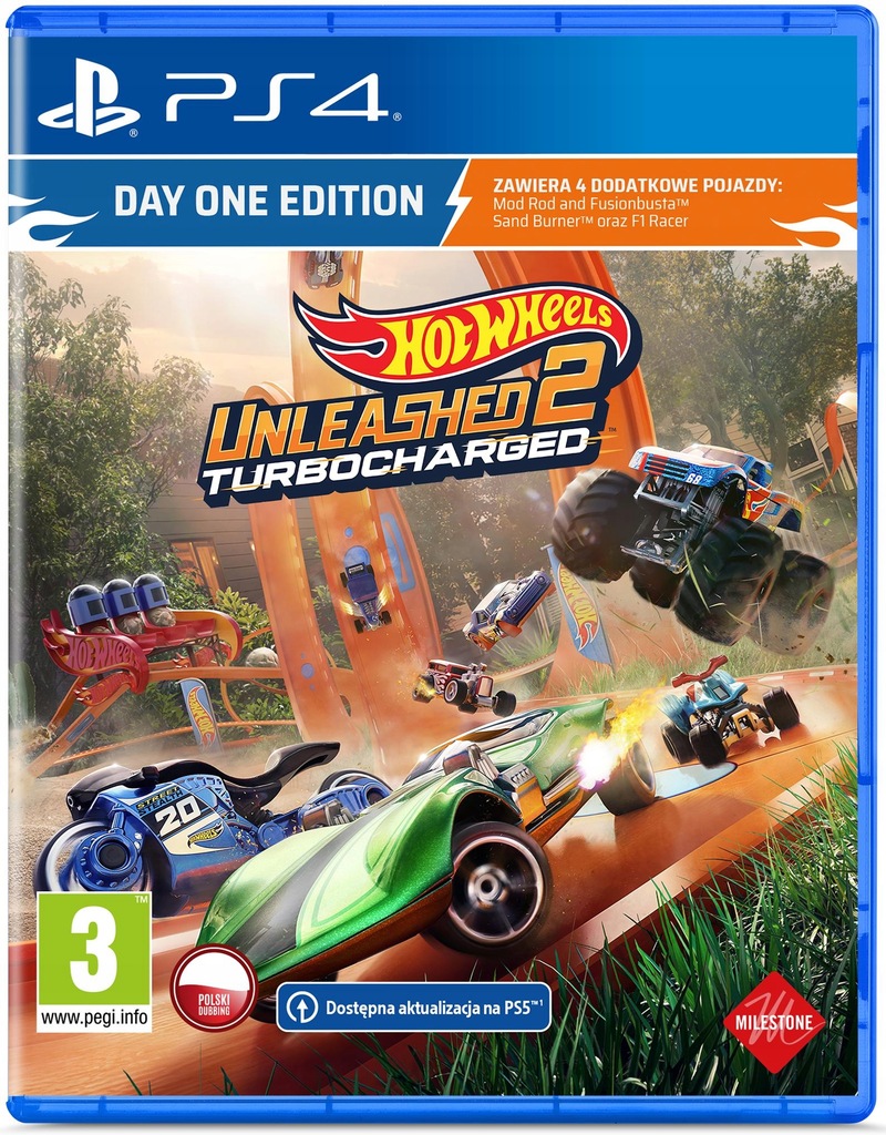 Hot Wheels Unleashed 2 Turbocharged Edycja Day One Gra na PS4 (Kompatybilna