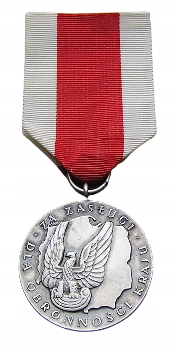 Medal srebrny Za Zasługi dla Obronności Kraju