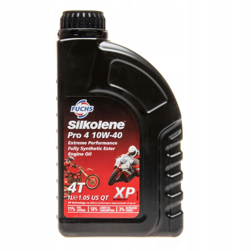 FUCHS SILKOLENE PRO 4 10W-40 XP 4T 1L - 600986124