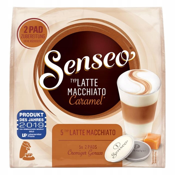 Senseo saszetki kawa latte macchiato karmel HIT!!