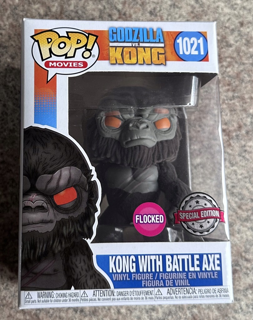 Godzilla Vs Kong Pop Funko Pop! Godzilla Vs Kong - Flocked Kong