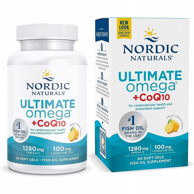 NORDIC NATURALS Ultimate Omega+CoQ10 60caps
