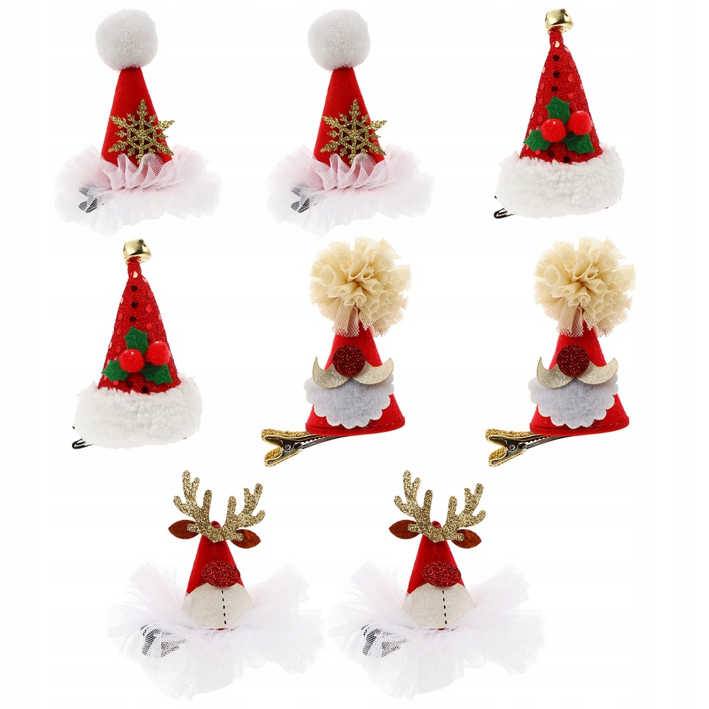 Christmas Hat Hairpin Hairpins Santa Tree Socks