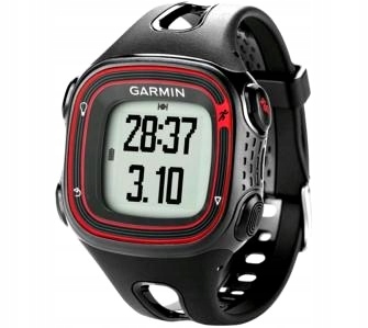 Garmin Forerunner 10 Black & Red dystans