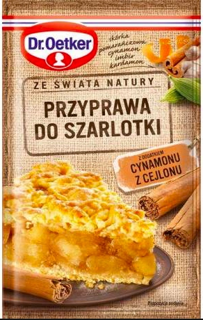 Dr. Oetker Przyprawa do szarlotki CYNAMON Z CEJLON