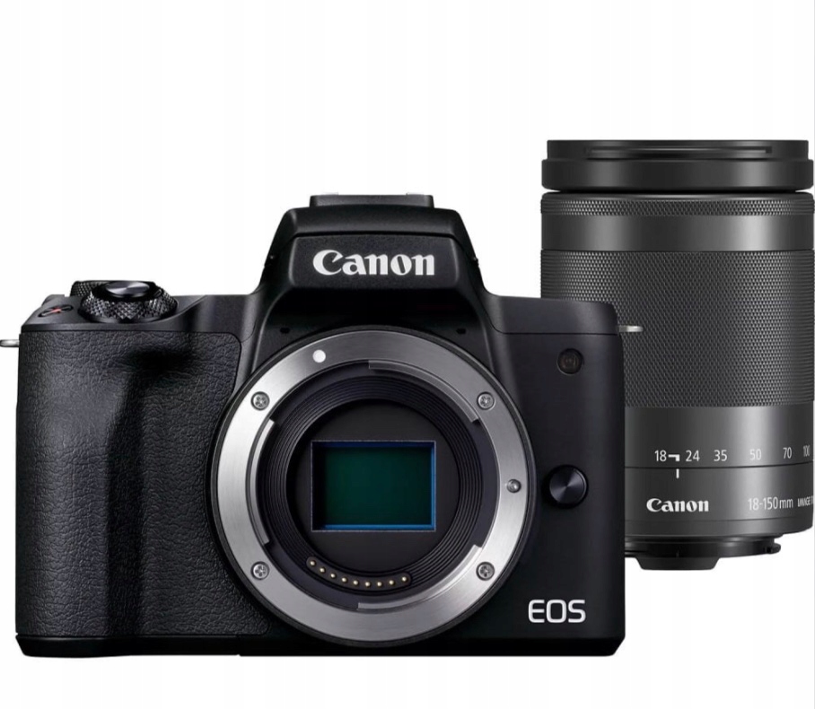 Aparat fotograficzny Canon EOS M50 II + 18-150