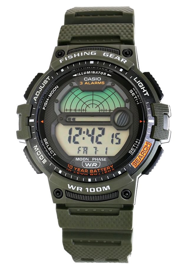 Zegarek Casio WS-1200H-3AVEF 10 Bar Do pływania Un