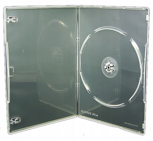 Pudełka AMARAY CLEAR SLIM 1 DVD 7mm 50 szt Jakość