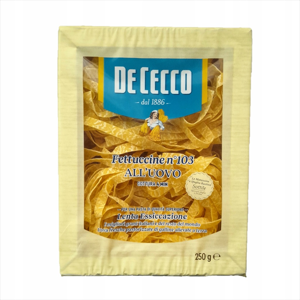Makaron DeCecco Spaghetti Fettuccine n103 250g