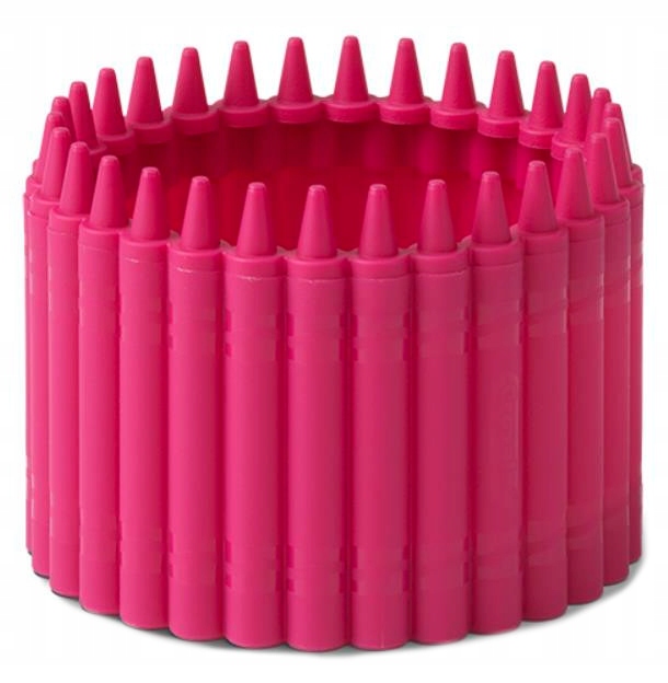 Pojemnik przybornik na kredki Crayola różowy