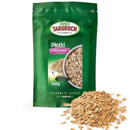 Targroch Płatki orkiszowe naturalne 100% 1 kg