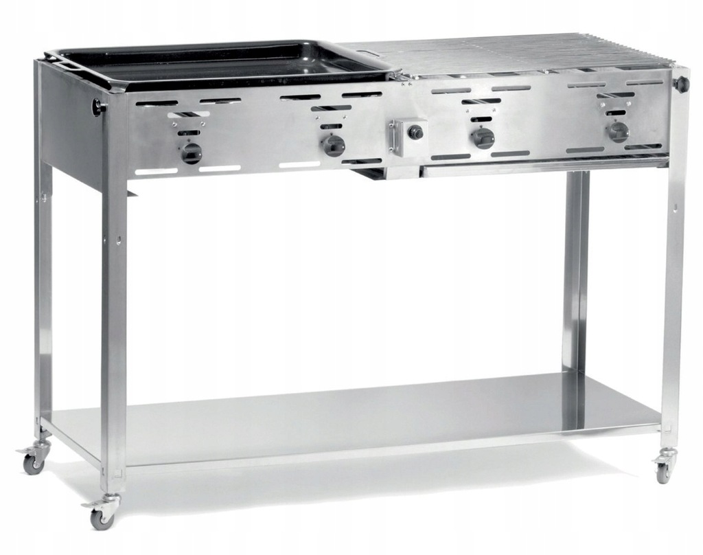 GRILL GAZOWY "MASTER QUATTRO" 4 PALNIKI