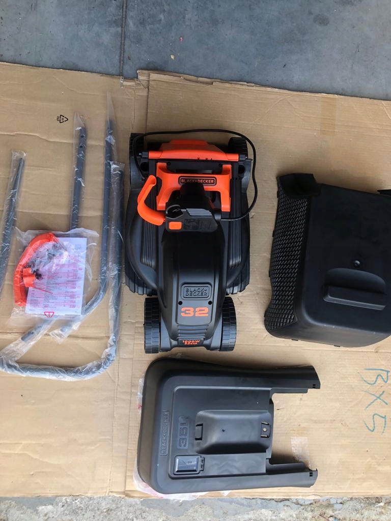 Kosiarka elektryczna Black Decker 1000 W 35 l - 12666185065 - oficjalne ...
