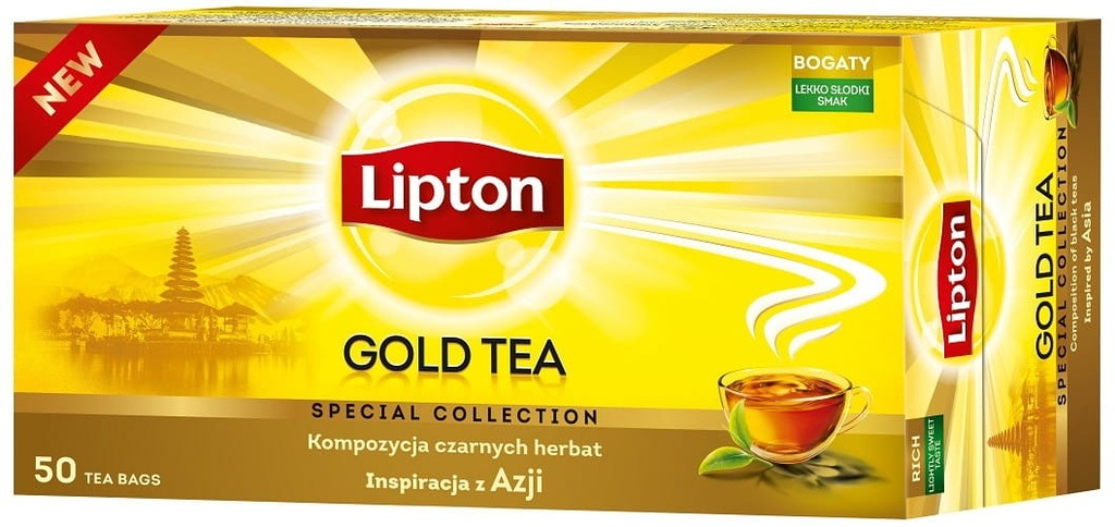 Gold Tea herbata czarna 50 torebek 75g