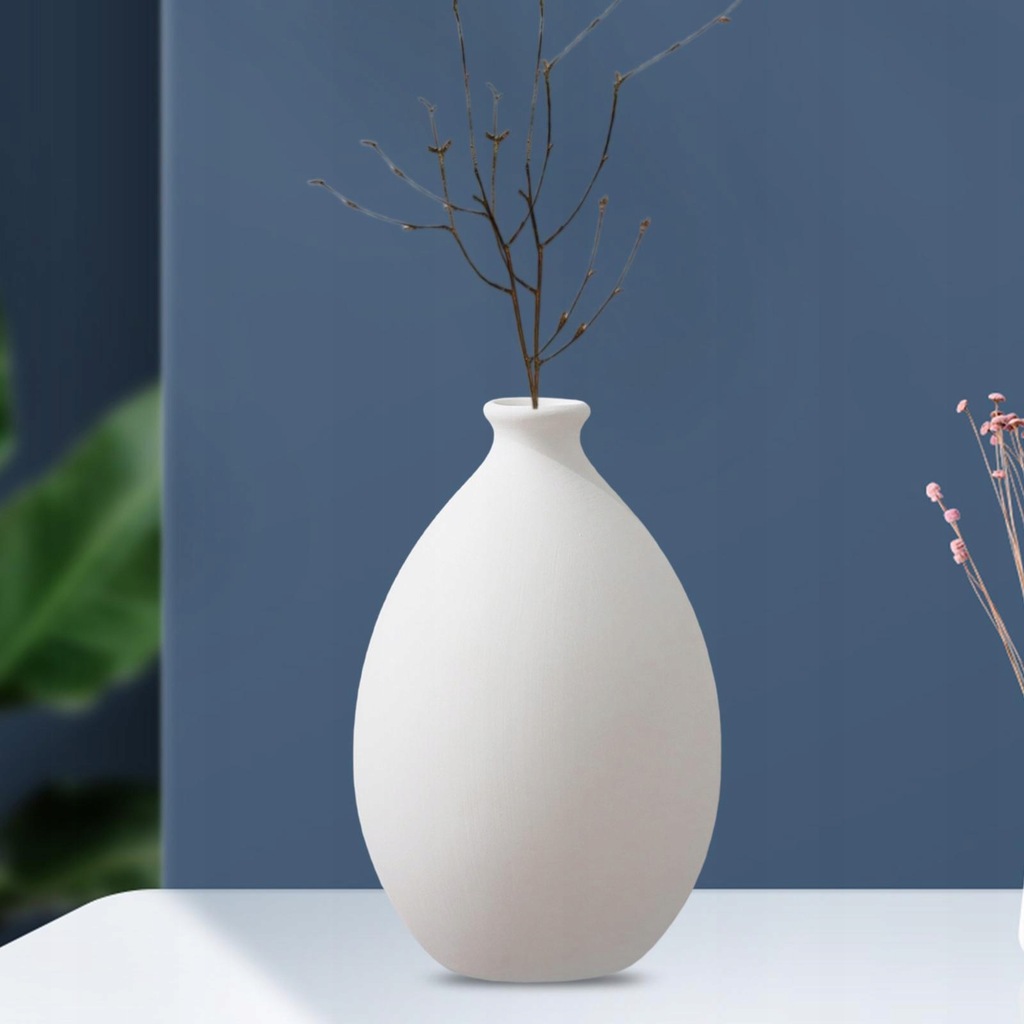 Ceramic Dry Flower Vase Modern Vase Flower Arrangement Height 13.3cm