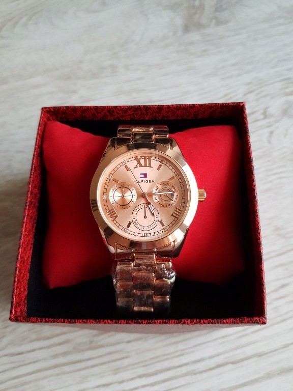 Zegarek Tommy Hilfiger Rosegold różowe złoto nowy