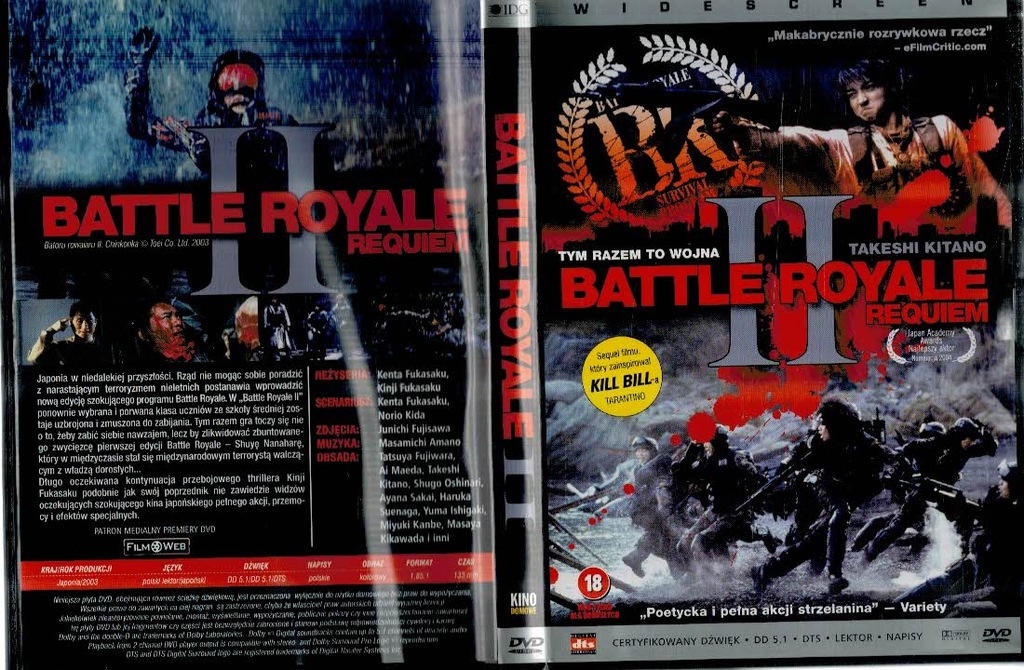 DVD Battle Royale LEKTOR pl