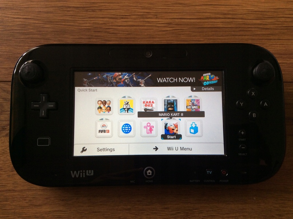 Wii U GamePad Tablet Controller