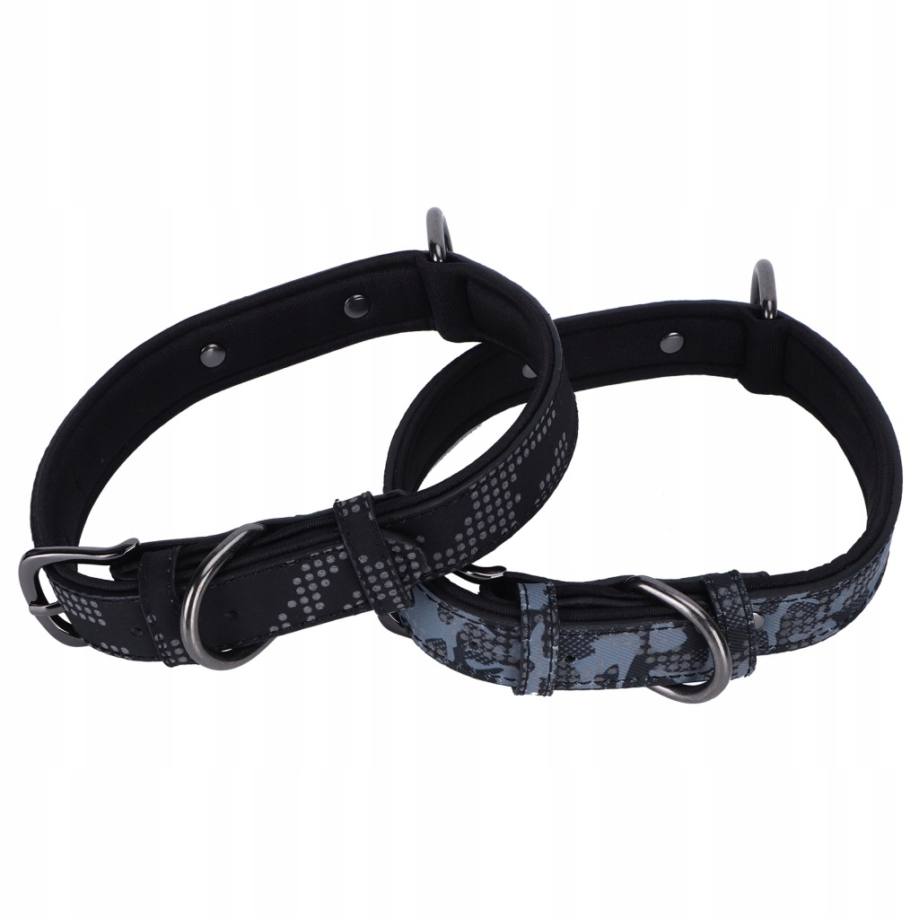 2 szt. Obroża dla psa w kamuflażu Odblaskowy pasek na szyję Wygodna GU