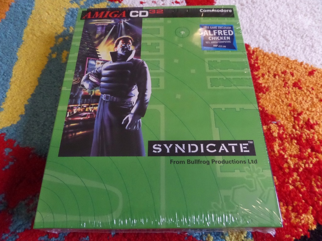 Syndicate Amiga CD32 Big Box Nowa-Zafoliowana