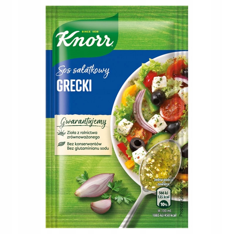 Knorr Sos sałatkowy grecki 9 g