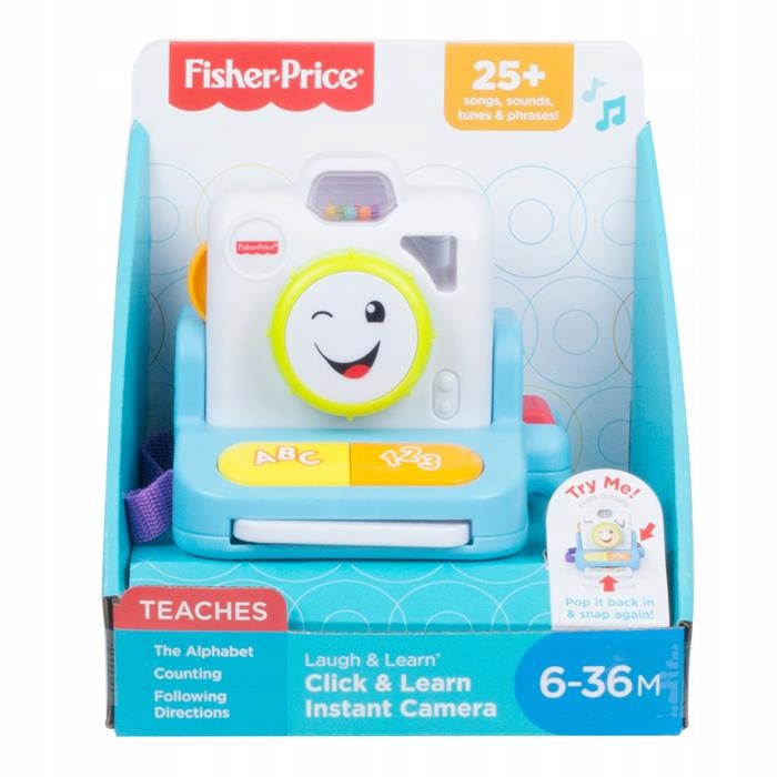 Fisher Price APARAT FOTOGRAFICZNY Ucz się i śmiej