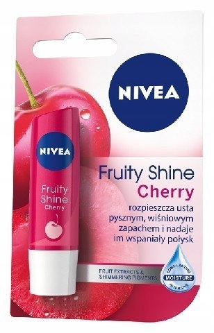 Nivea Lip Care Pomadka ochronna CHERRY SHINE 4.8g