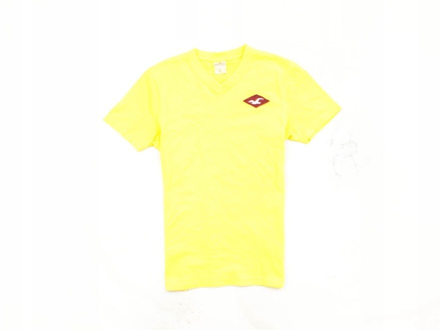 M Hollister T-shirt Męski Koszulka V-Neck roz S