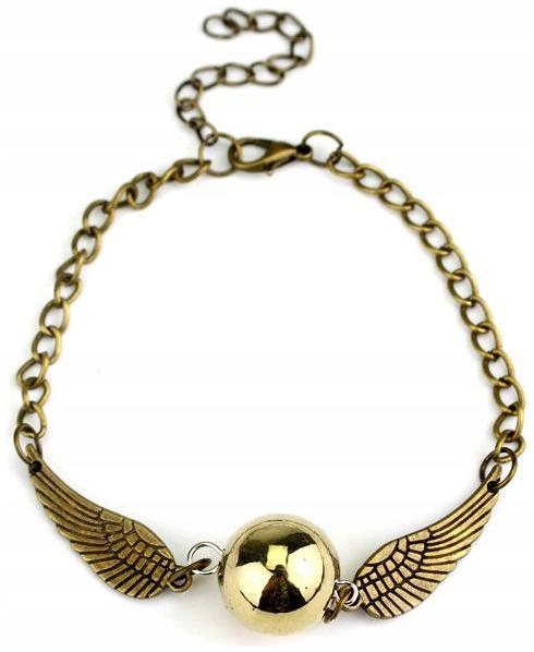 Bransoletka skrzydła znicz Golden Snitch Wings